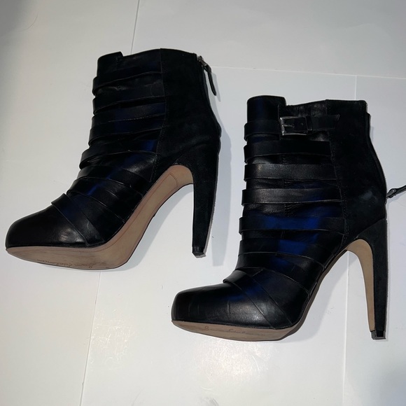 Sam Edelman Kendrix Suede Ankle Booties size 6 - Picture 4 of 9